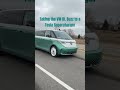 Can The Volkswagen ID. Buzz charge on a Tesla charger? #Ev #idbuzz #vw #tesla #charger #id.buzz #suv