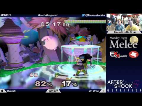 MNM 12 Melee - Bluezaft (Marth) vs Dr. Drew (Sheik) - Winners Bracket