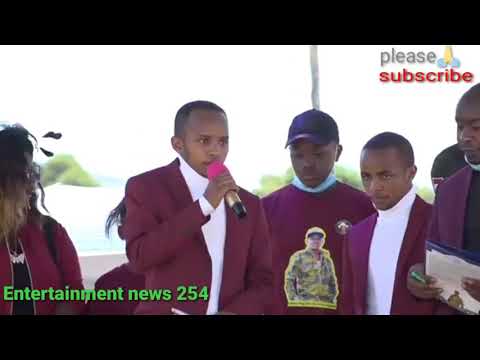 Salim young [kanyundo] mourns his brother mighty salim on the burial