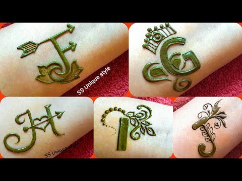 N Alphabet Tattoo Mehndi Design Dx Tatto S