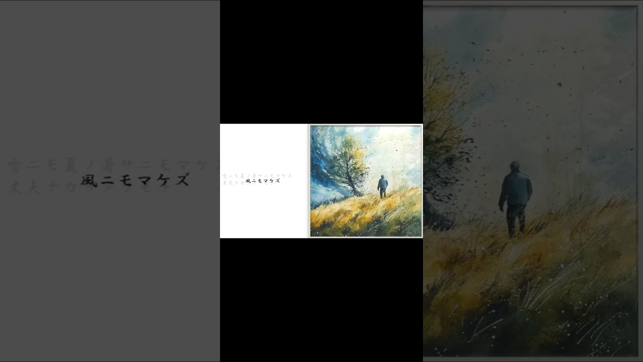 雨ニモマケズ　宮沢賢治