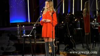 Jewel - &quot;Somewhere Over The Rainbow&quot; at The Rainbow Room