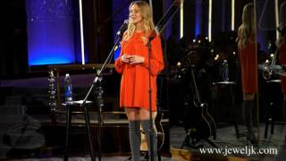 Jewel - &quot;Somewhere Over The Rainbow&quot; at The Rainbow Room