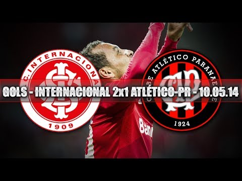 GOLS - INTERNACIONAL 2x1 ATLÉTICO-PR - 10.05.14