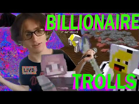 Slompy - /Full Stream/ BITCOIN BILLIONAIRES TRY TO TROLL OUR MINECRAFT STREAM (Ft. Cringe Edgelords)