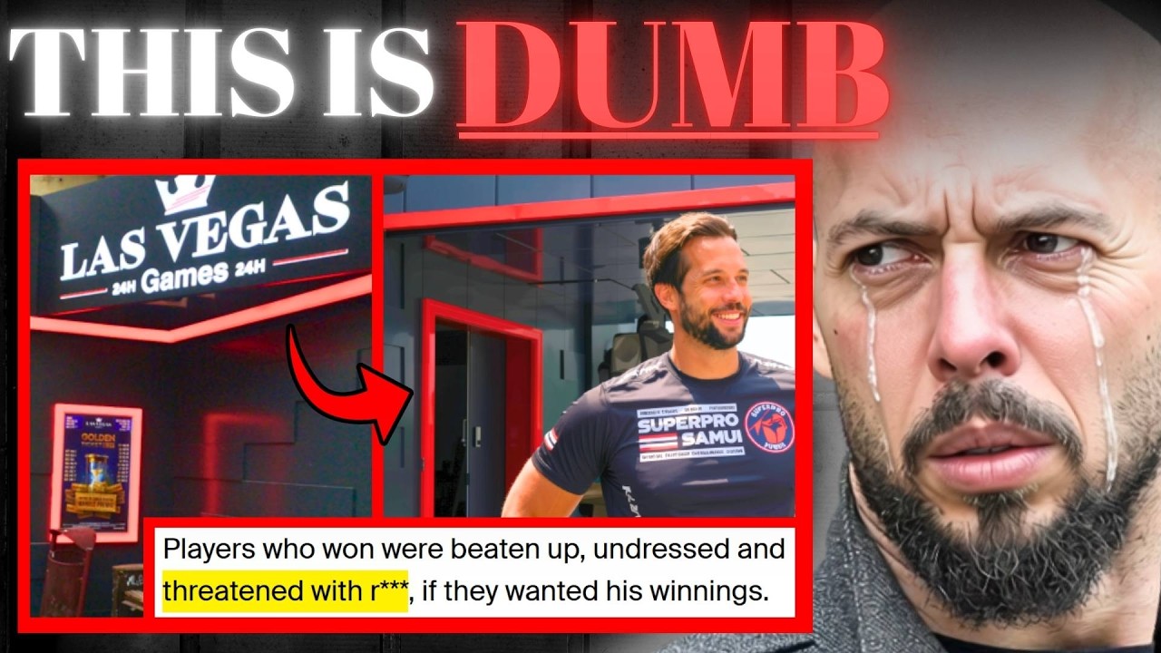 Andrew Tate LIVED IN a Mafia Casino...