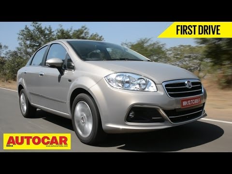 2014 Fiat Linea Facelift | First Drive Video Review | Autocar India