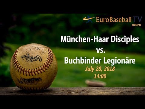 Baseball Bundesliga (TOP 4 ROUND): München-Haar Disciples vs. Buchbinder Legionäre Regensburg
