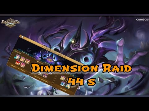 Dimension Raid Improved with Runes 44sec avg!!!