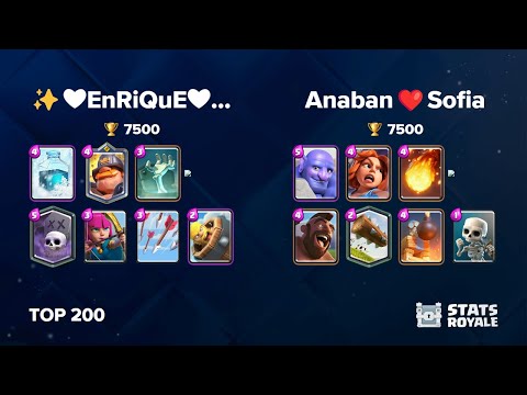 ✨❤EnRiQuE❤✨ vs Anaban❤️Sofia [TOP 200]