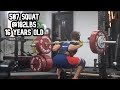 507LBS/230KG SQUAT @83kg AT 16 YEARS OLD