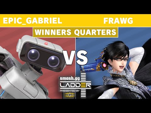 smash.gg Ladder Final Bracket - Epic_Gabriel (ROB) Vs. Frawg (Bayonetta) - Winners Quarters