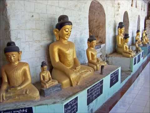 Mrauk U, capital do antigo reino de Rakhine, Mianmar