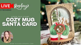 Discover the Magic Inside This COZY MUG SANTA CARD!