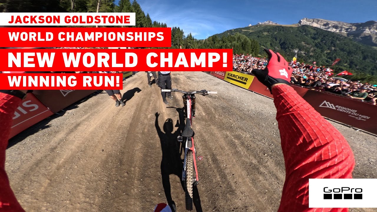 GoPro: New World Champs Winning Run! - Jackson Goldstone - 2025 DH MTB World Championships