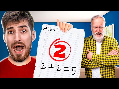 I Got a 2 in Math! I Hide My Bad Grades from My Parents in Roblox!