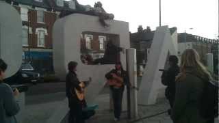 Deer Tick - The Bump (acoustic live outside the Emirates Stadium)