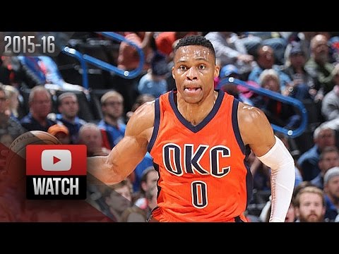 Russell Westbrook Full Highlights vs Nuggets (2015.12.27) - 30 Pts, 12 Ast, 9 Reb