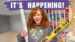 The Shed Office Is FINALLY Coming Together