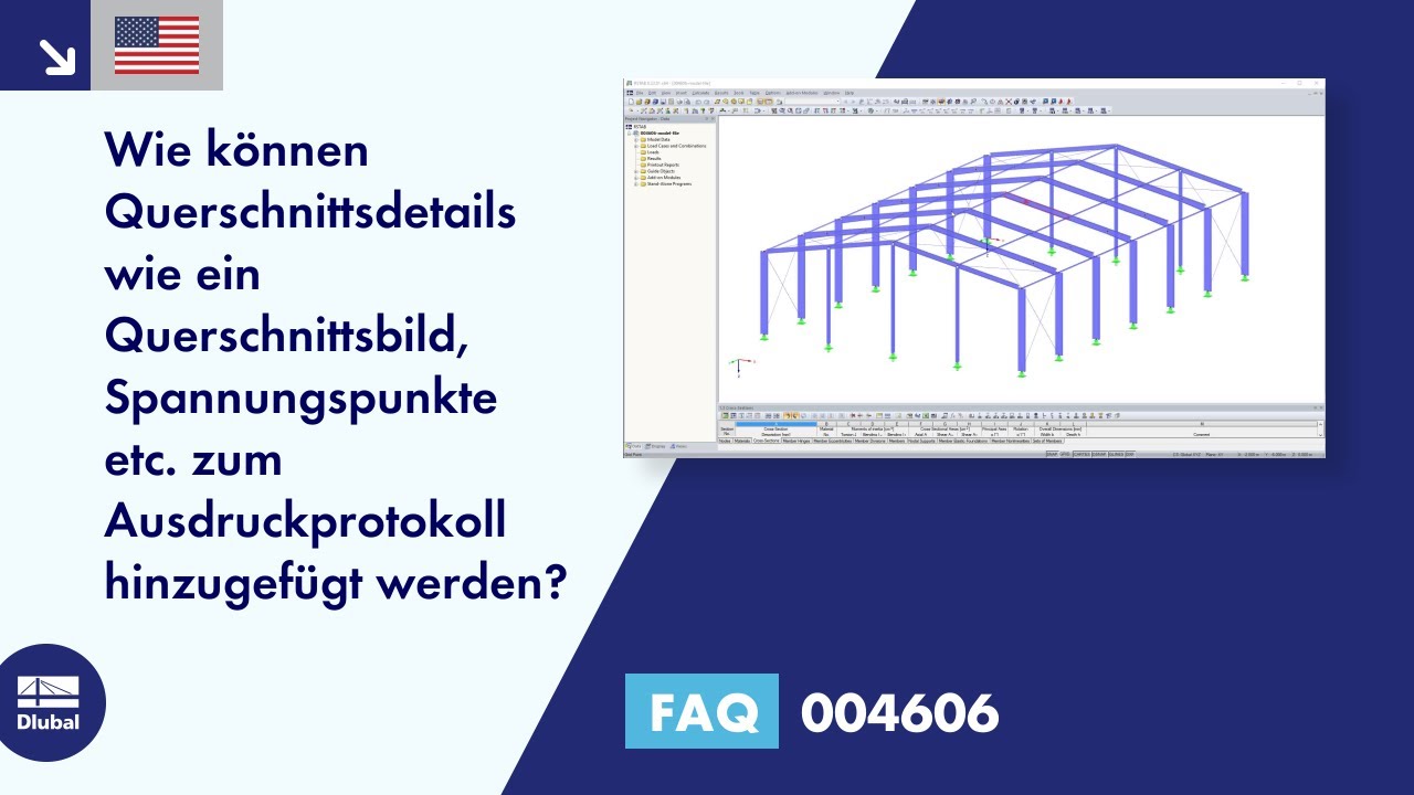 [EN] FAQ 004606 | Wie können Querschnittsdetails wie ein Querschnittsbild, Spannungspunkte etc. z...