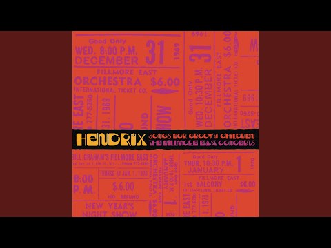 Changes (Live at the Fillmore East, NY - 12/31/69 - 1st Set)