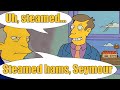 Steamed Hams But Chalmers Has To Help Skinner Remember His Lines