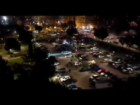 FIGHT - Delije (Crvena Zvezda) vs Roma Ultras (04.02.23)