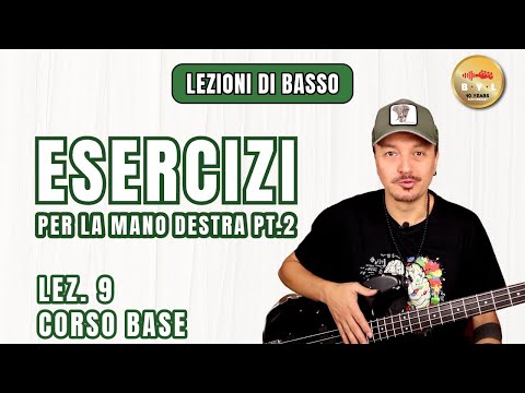 Bass Lessons #9 Basic Course - Right-Hand Exercises Part 2