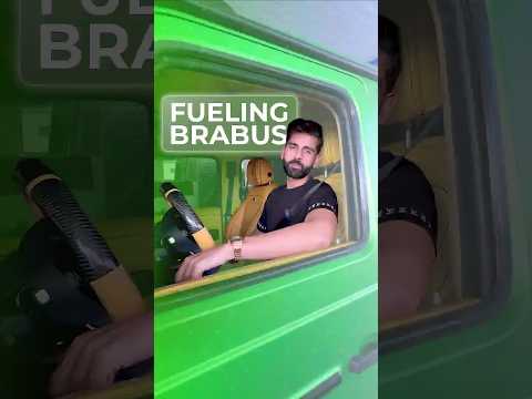 Here’s how much a Brabus G63 costs to fuel up #brabus