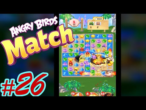 Angry Birds Match 3 Gameplay (Level 136 - 140) Part #26