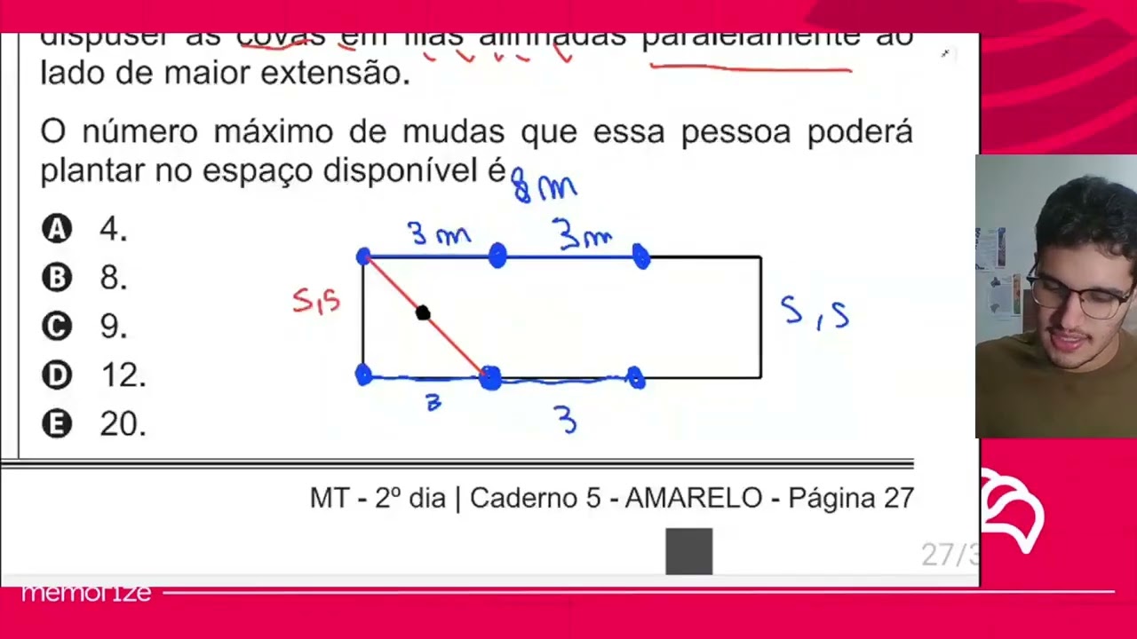Resolução em Vídeo — Questão 159 ENEM 2014