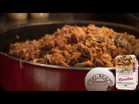 How To Make Pork Tacos Using Del Real Foods Carnitas | Chef Dawg | Lake powell Edition