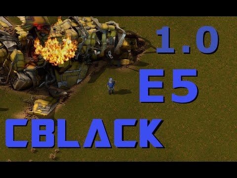 CBlack's Factorio 1.0 - Expanding Smelting - E5 - guide