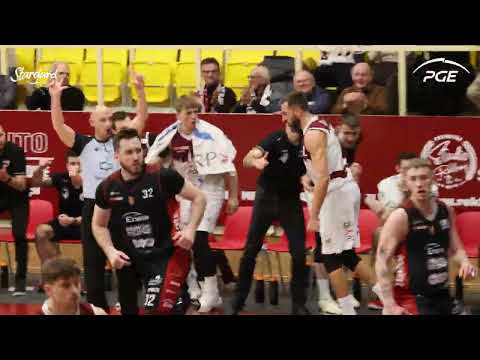Skrót meczu PGE Spójnia Stargard - Enea Abramczyk Astoria Bydgoszcz