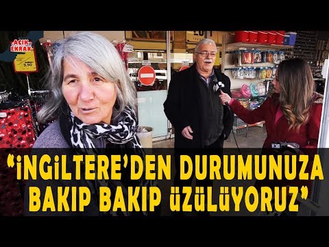 İngiltere'de Yaşayan Vatandaş: Ülkenin Durumunu Biz Oradan Görüyoruz, Siz Buradan Göremiyorsunuz Video