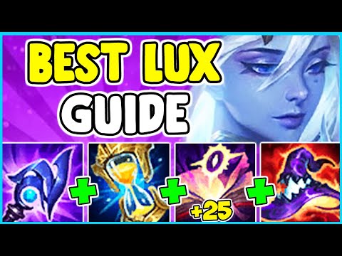 HOW TO PLAY LUX MID & SOLO CARRY IN SEASON 11 | Lux Guide S11 - League Of Legends