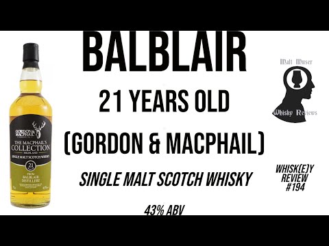 Balblair 21 Years Old (Gordon & MacPhail) - Whisk(e)y Review 194
