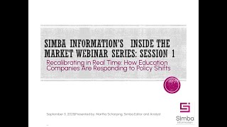Simba Inside the Market Webinar Series Session 1