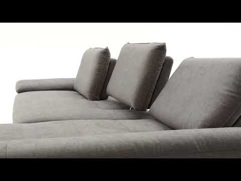 Ewald Schillig Sofa Calmo mit Funktion / Rückenfunktion + Comfort-Rückenfunktion