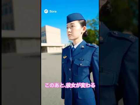 制服姿と私服、ギャップがすごい！