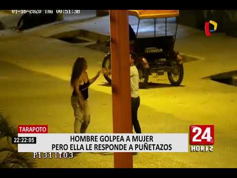 Tarapoto: mujer se defendió a puñetazos de los golpes de su pareja