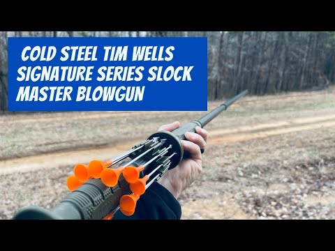 Cold Steel Tim Wells Signature Series Slock Master Blowgun