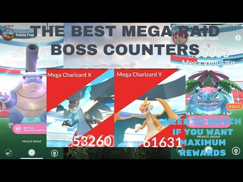 The Best Mega Raid Boss Counters In Pokemon Go: How To Get The Maximum Mega Energy Every Time