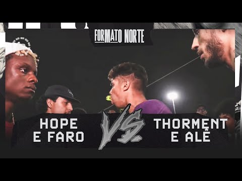 ALE E THORMENT X HOPE E FARO - SEGUNDA FASE - BATALHA DO COLISEU - EDIÇÃO 121