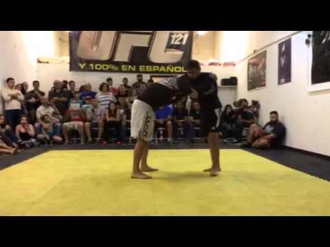 Rudy Fernandez(purple belt)vs chuy (brown belt) supergiant