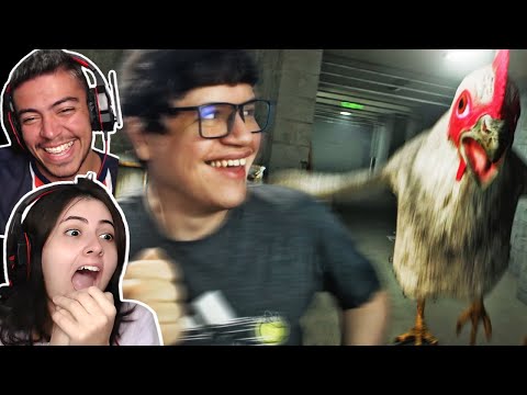 (Games EduUu) CORRE QUE A GALINHA TÁ ATACAD4! - Chicken Feet | REACT
