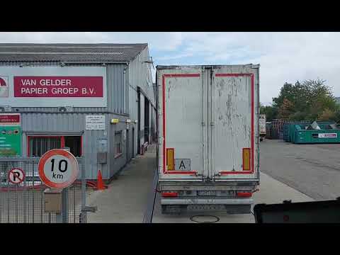 Сменил  HOPTRANS на частника. Работа дальнобойщиком по Голландии. Контейнеровоз.