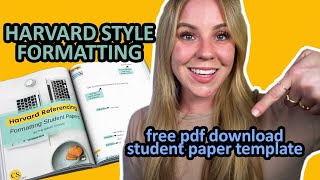 How to Format Your Paper in Harvard Referencing Style