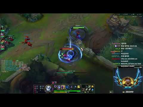 Zed99 ainda é o melhor Zed do mundo ??