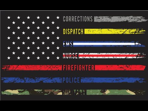 First Responders Tribute 2021 | Mr Red White and Blue